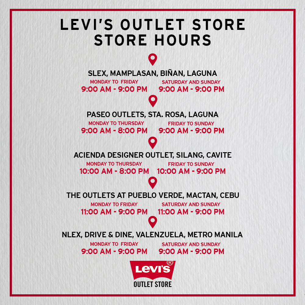 Levi outlet mall near me hotsell